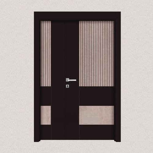 Projeye Özel Seri 704 Gri Meşe / Siyah | Lotus Wood Kapı Modeli