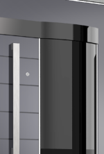 BUMM (Antrasit l Oval Temperli Siyah Cam)