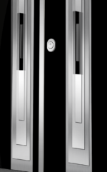 Double Serisi HILL (D Temperli Siyah Cam I Siyah Kol, Alüminyum)