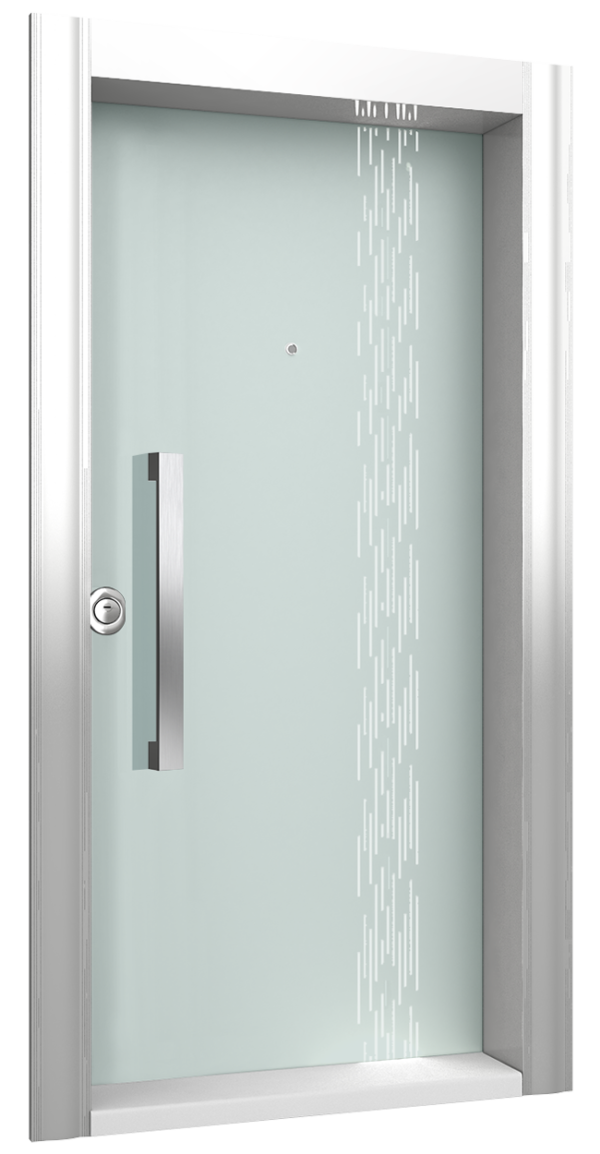 DROP (Işıklı Temperli Beyaz Cam l Alüminyum)