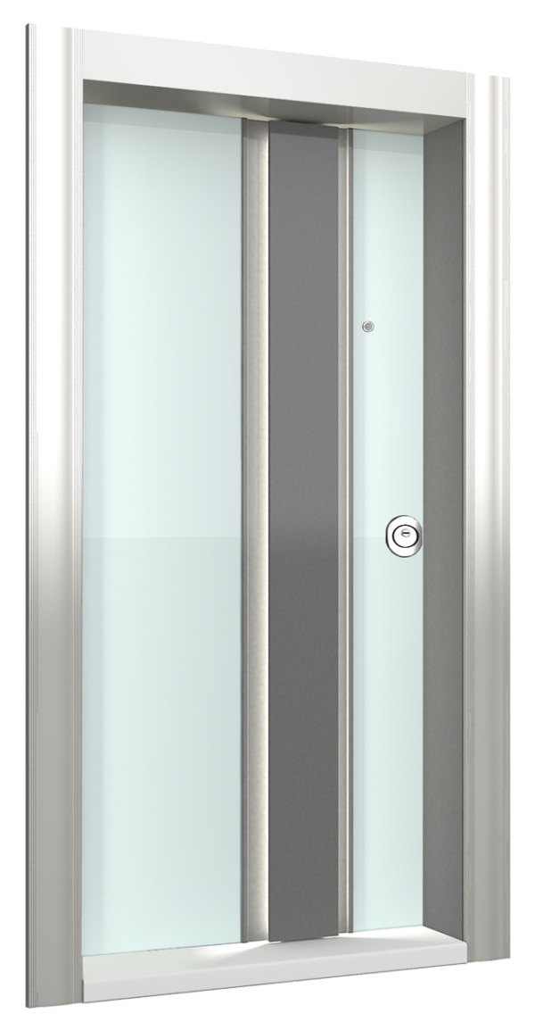 NISH (Işıklı Antrasit Kol Temperli Beyaz Cam)