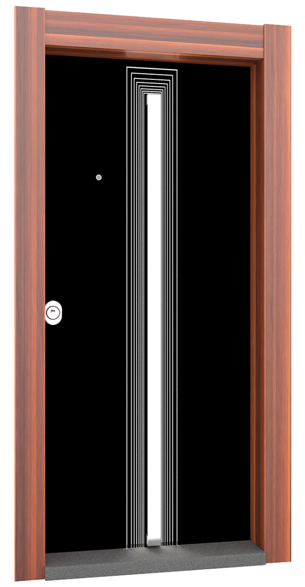 ODO (Işıklı Temperli Siyah Cam Elma)
