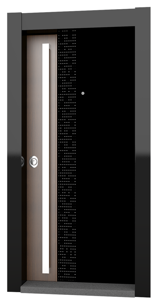 VAV (Işıklı Temperli Siyah Cam l Altınmeşe)