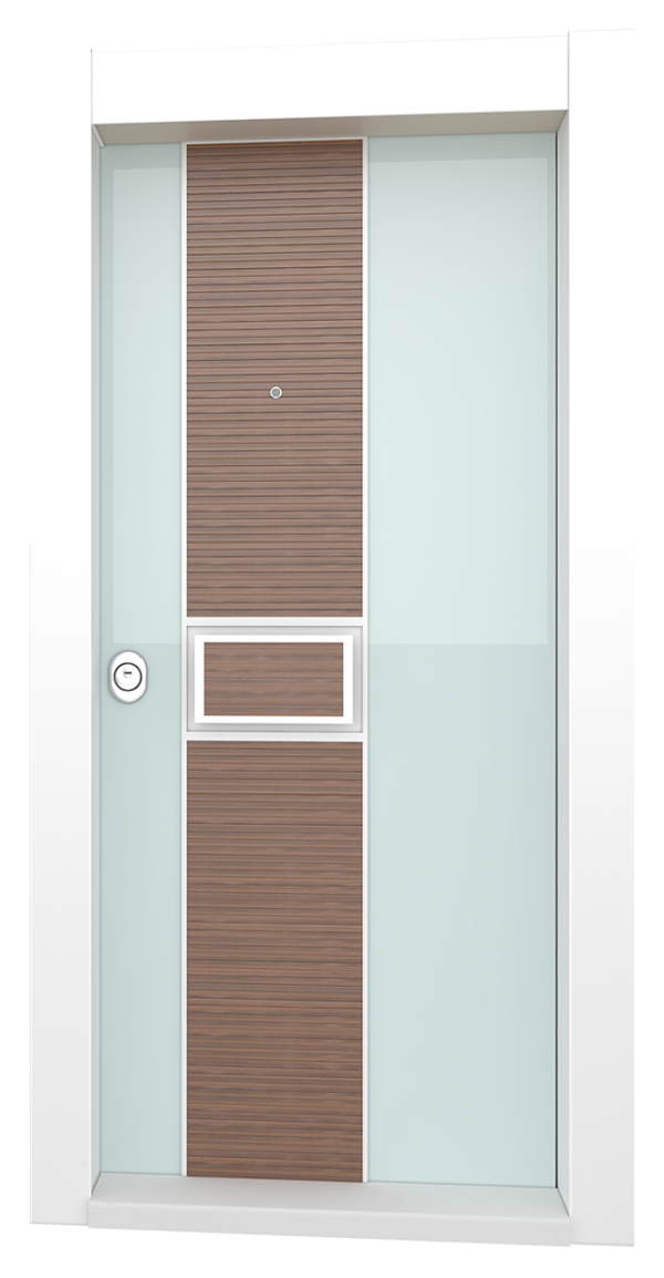 BOSS (Temperli Beyaz Cam l Masif Ceviz)